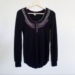 Free People Thermal Henley